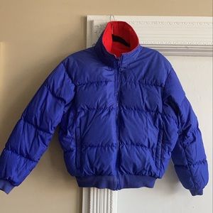 Vintage Columbia reversible down jacket